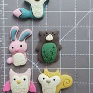 Needle Minder - Woodland Friends. Owl, Fox, Squirrel, Bear, Rabbit.