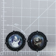 Needle Minder - Oogie & Pumpkin King Gothic. Nightmare Christmas. Halloween.