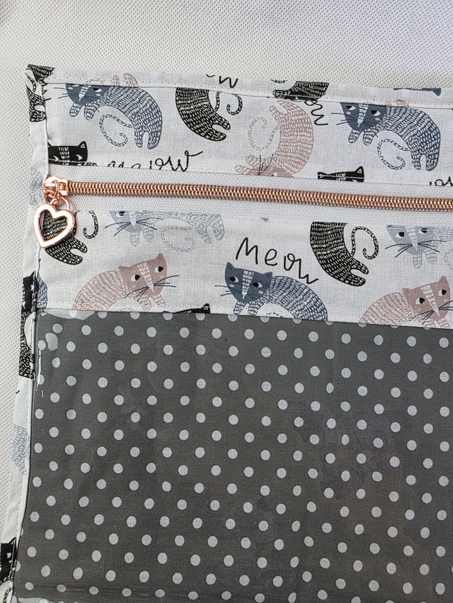 WIP Project Bag - Meow