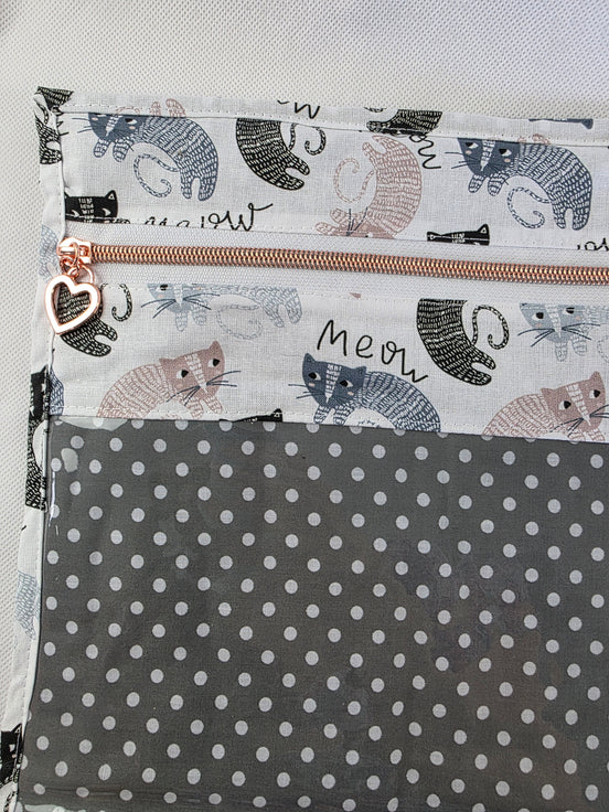 WIP Project Bag - Meow