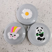 Cute Characters Tape Measure - Grey