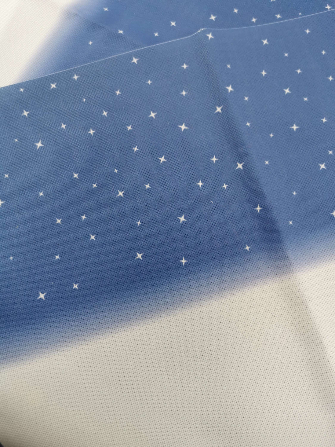 Aida / Evenweave - Snowy Night- (printed)