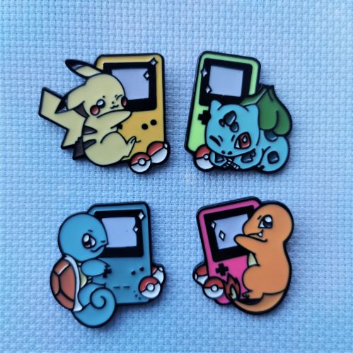 Needle Minder - Pokemon. Pikachu, Bulbasaur, Charmander, Squirtle.