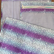 WIP Project Bag - Violet Flutter