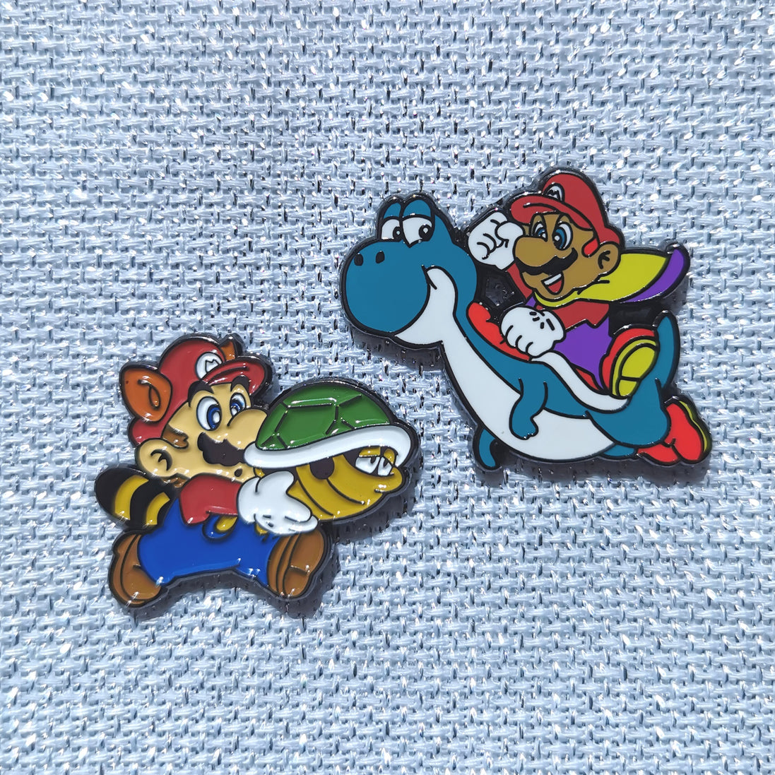 Needle Minder - Mario, Yoshi. Gamer.