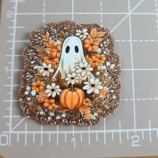 Needle Minder - Glitter Pumpkin Ghost
