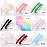 Mini Pom Pom Trim. Various Colours.