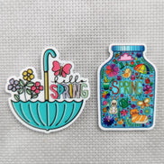 Needle Minder - Hello Spring / Spring Jar
