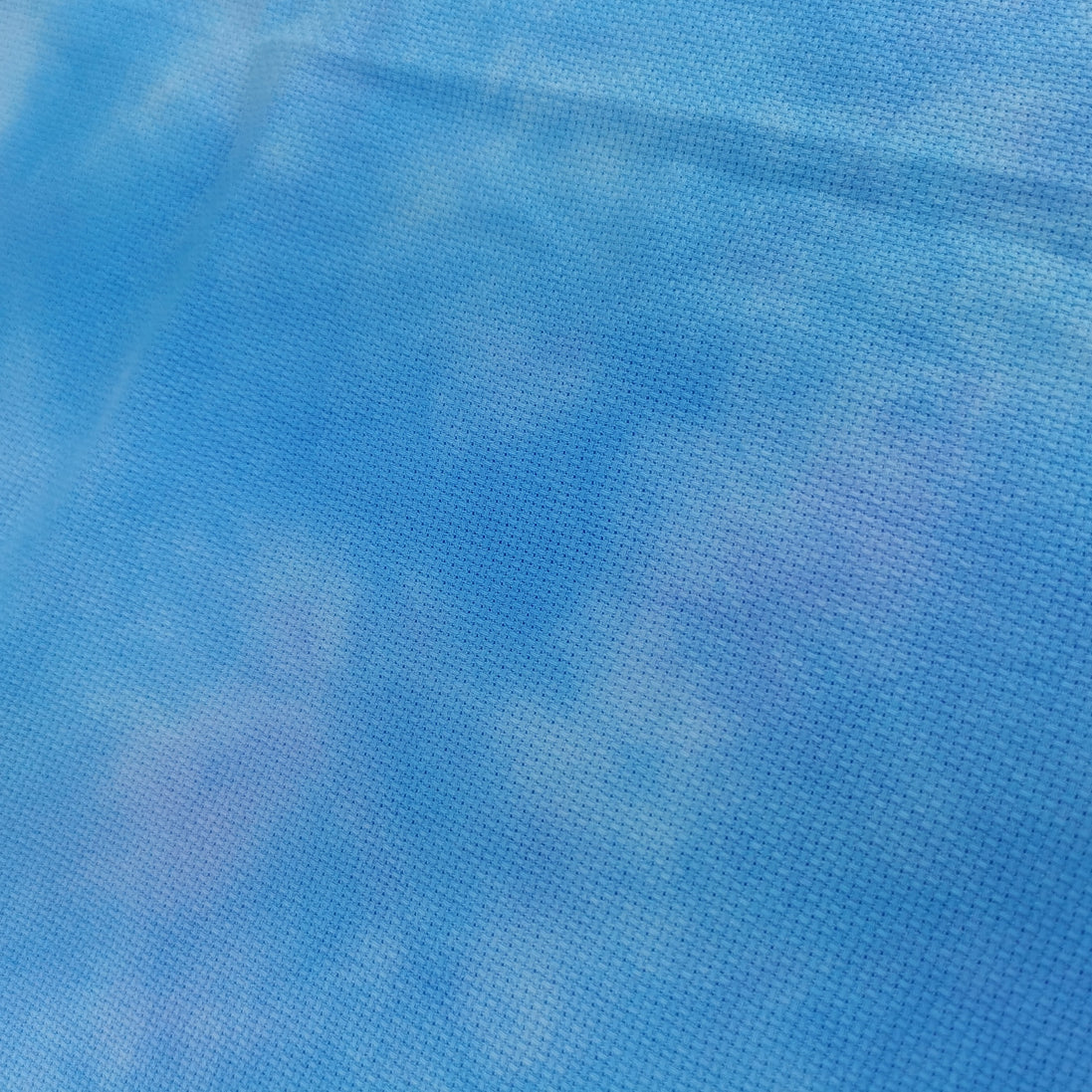 Blues (test piece 1)  Hand Dyed. 14ct Aida.