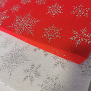 Festive Felt - Glitter Snowflakes (backing fabric / FFO ornaments)