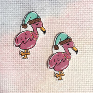 Needle Minder - Winter Festive Flamingo