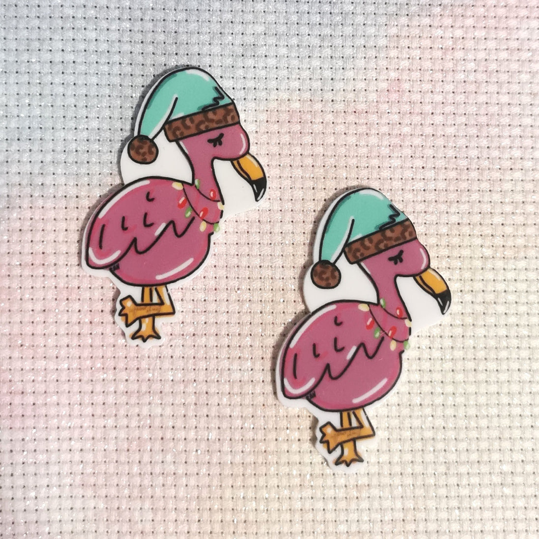 Needle Minder - Winter Festive Flamingo