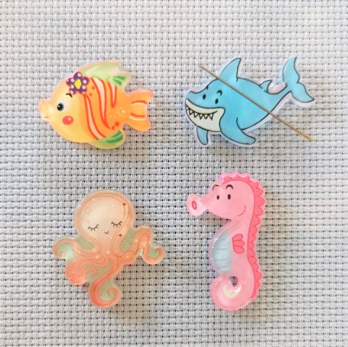 Needle Minder - Sea Life Creatures- Octopus, Shark, Fish, Seahorse