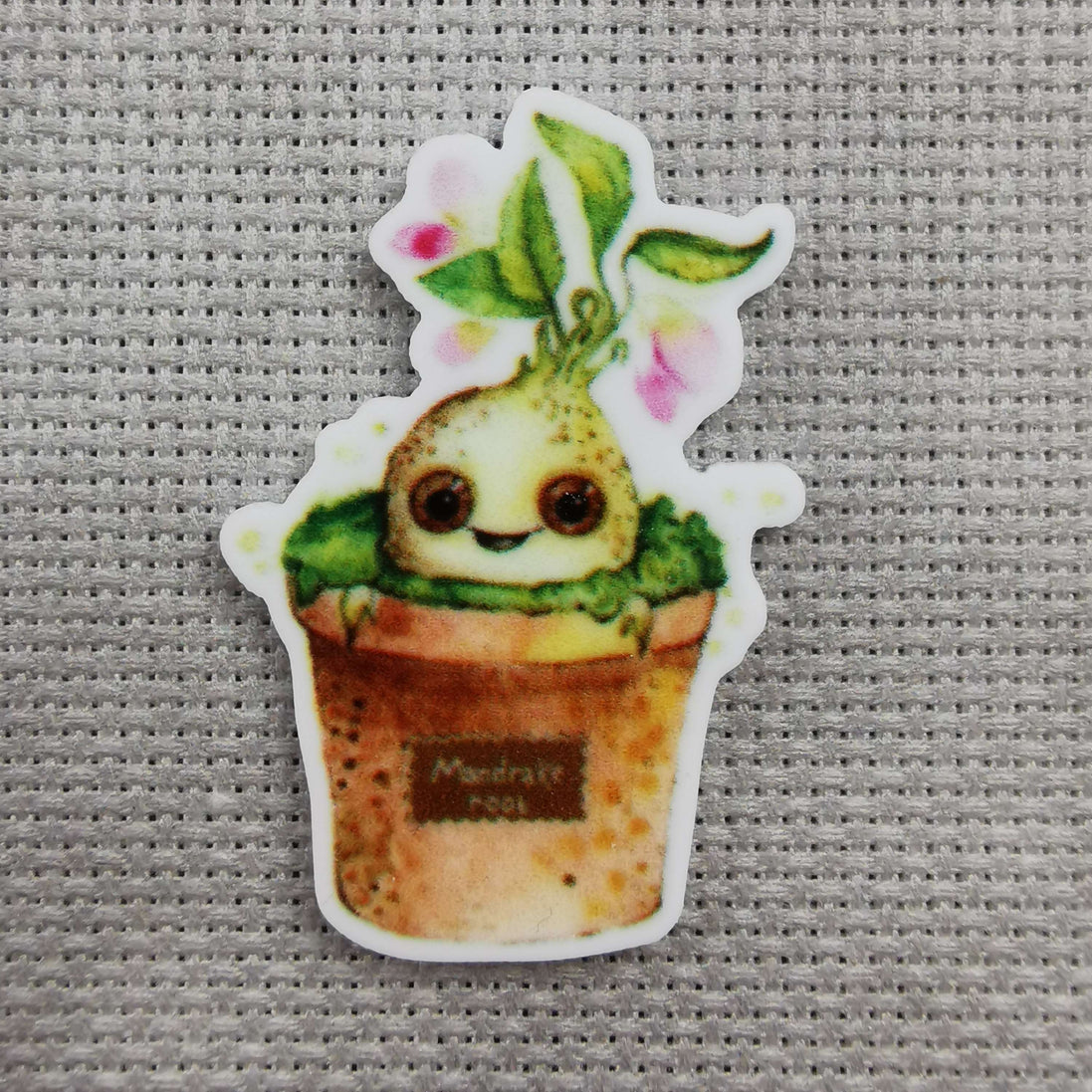 Needle Minder - Cute Mandrake Root