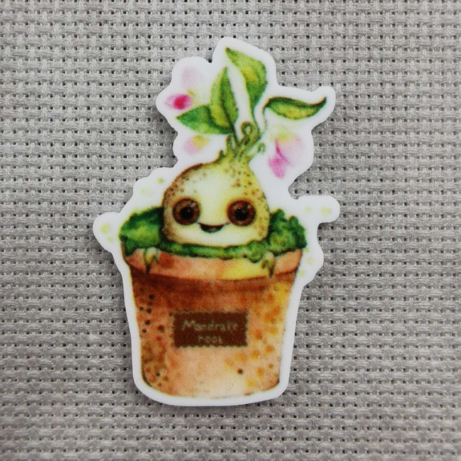 Needle Minder - Cute Mandrake Root
