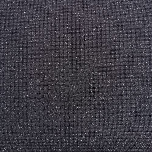 Aida / Evenweave - Solid Colour  - Jet SPARKLE