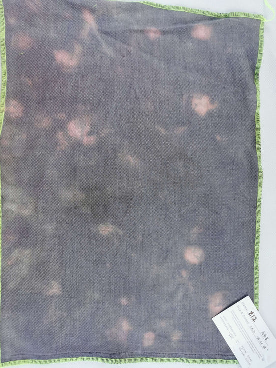 A43 Hand Dyed. 28ct Linen  (13.5x18")