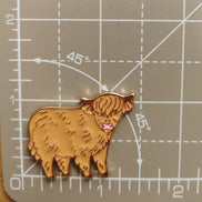 Needle Minder -  Highland Cow brown