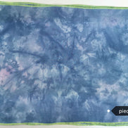 Blue depths. Hand Dyed. 32ct Evenweave (18x27)