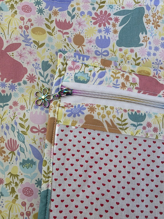 WIP Project Bag - Bunny Love