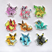 Needle Minder - Pokemon. Eevee Evolutions. Set of 9 or Individually.