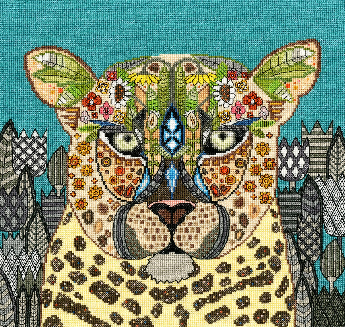 Bothy Threads Jewelled Leopard