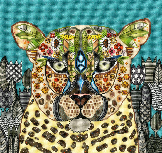 Bothy Threads Jewelled Leopard