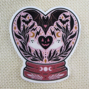 Needle Minder - Spooky Halloween Heart Snow Globe