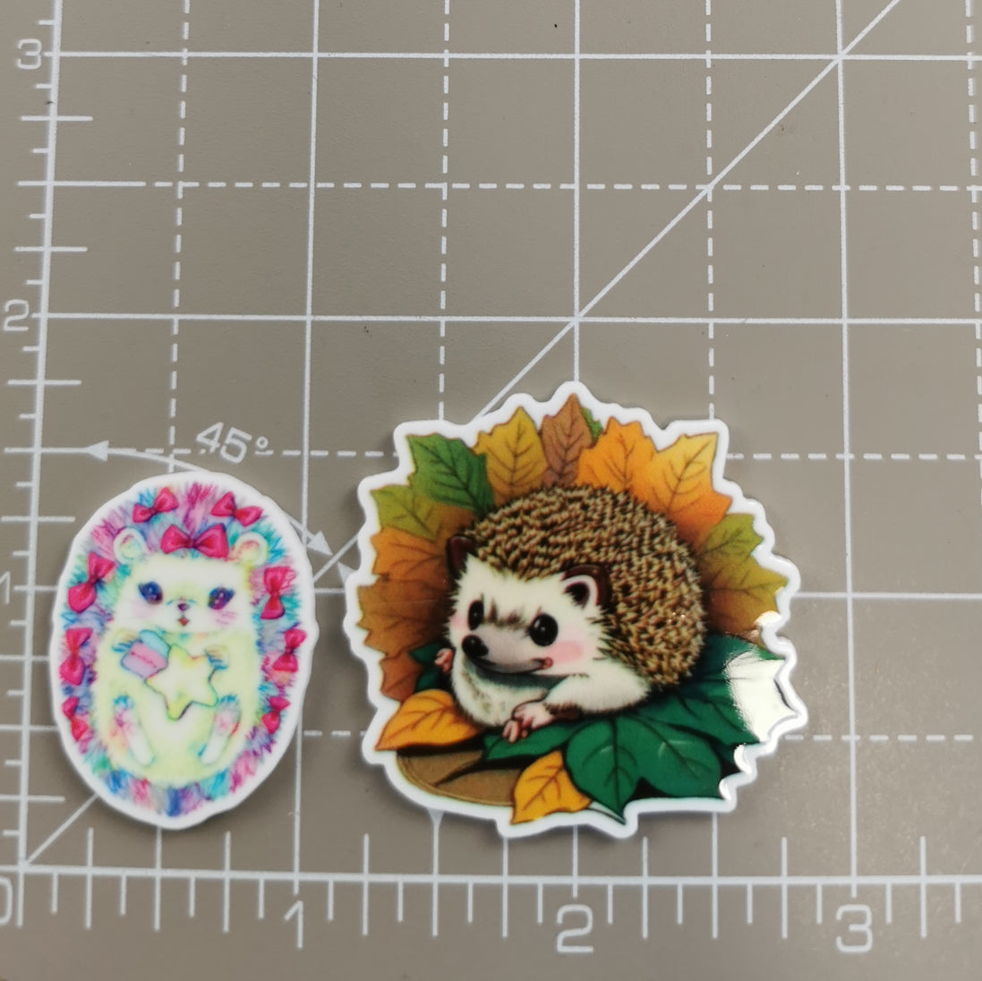 Needle Minder - Autumn Hedgehog / Colourful Hedgehog