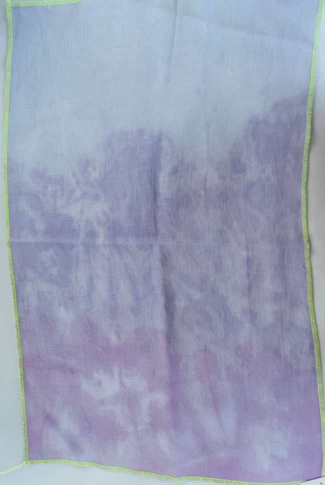 A48 Hand Dyed. 28ct Linen  (18x28)