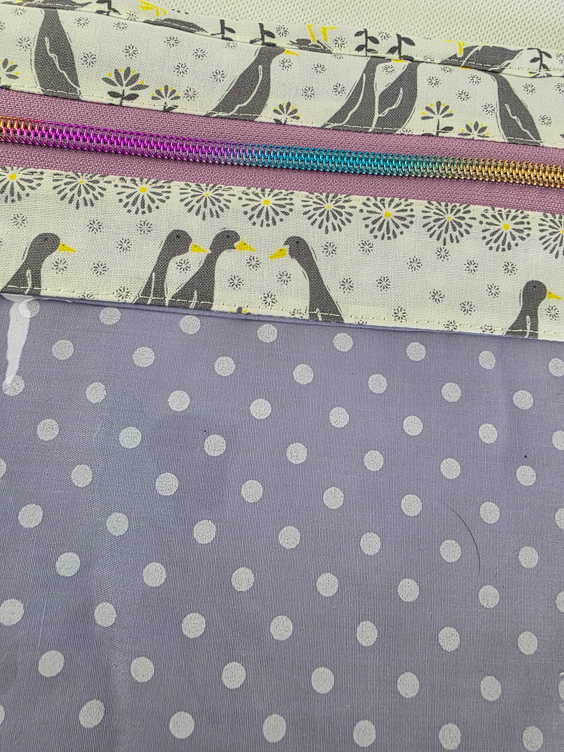 WIP Project Bag - Geese