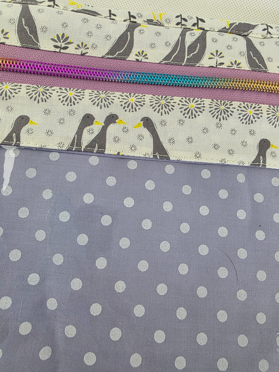 WIP Project Bag - Geese