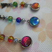 Beaded Scissor Keep. Ocean Treasures