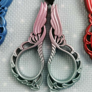 Ornate Heavy Weight Embroidery Scissors with Cover