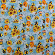 WIP Project Bag - Honey & Ladybirds