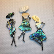 Needle Minder - Abalone Fair Ladies