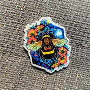 Needle Minder - Bumble Bee Floral Minder.