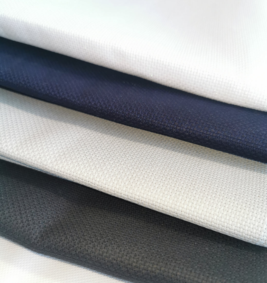 Aida - Essentials x4 Bundle. Black, Grey, Navy, Sparkle White