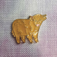 Needle Minder -  Highland Cow brown