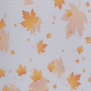 Aida / Evenweave - Falling Leaves - (printed)