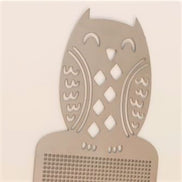 Metal Owl Cross Stitch Bookmark