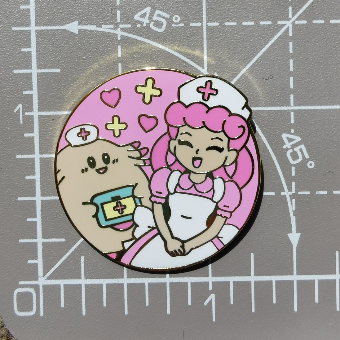 Needle Minder - Pokemon. Chansey & Nurse Joy. Gamer.