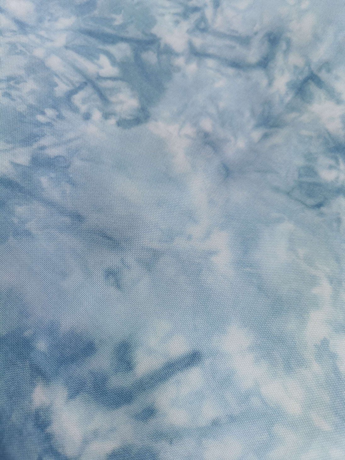 Into The Blue (pc1)  Hand Dyed. 32ct Evenweave (36x54)