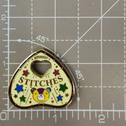 Needle Minder - Teddy Stitches Ouija Token.