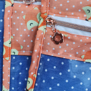 WIP Project Bag - Dotty Little Foxes