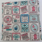 WIP Project Bag - Love Coffee