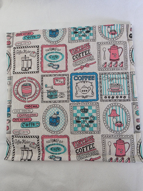 WIP Project Bag - Love Coffee