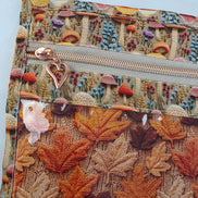 WIP Project Bag - Autumn Toadstools