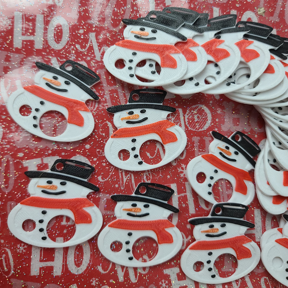 Jolly Snowman Floss Drops