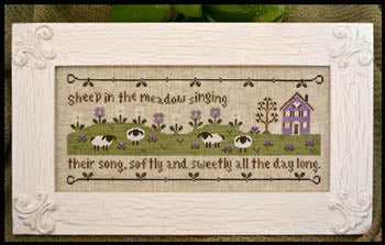 Country Cottage Needleworks  - Sheep In The Meadow